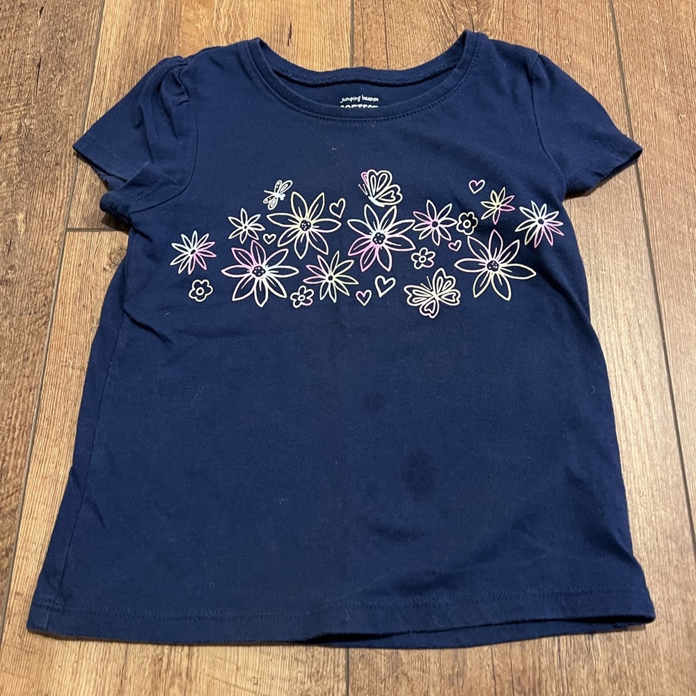 Jumping Beans Toddler Girl T-shirt Bundle, 4T - Picture 6 of 11